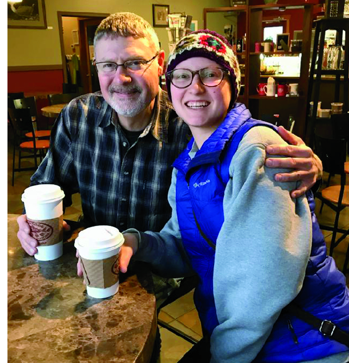 David and his daughter, Katie.