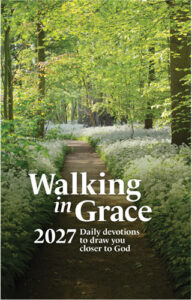 Cover of Walking in Grace devotional