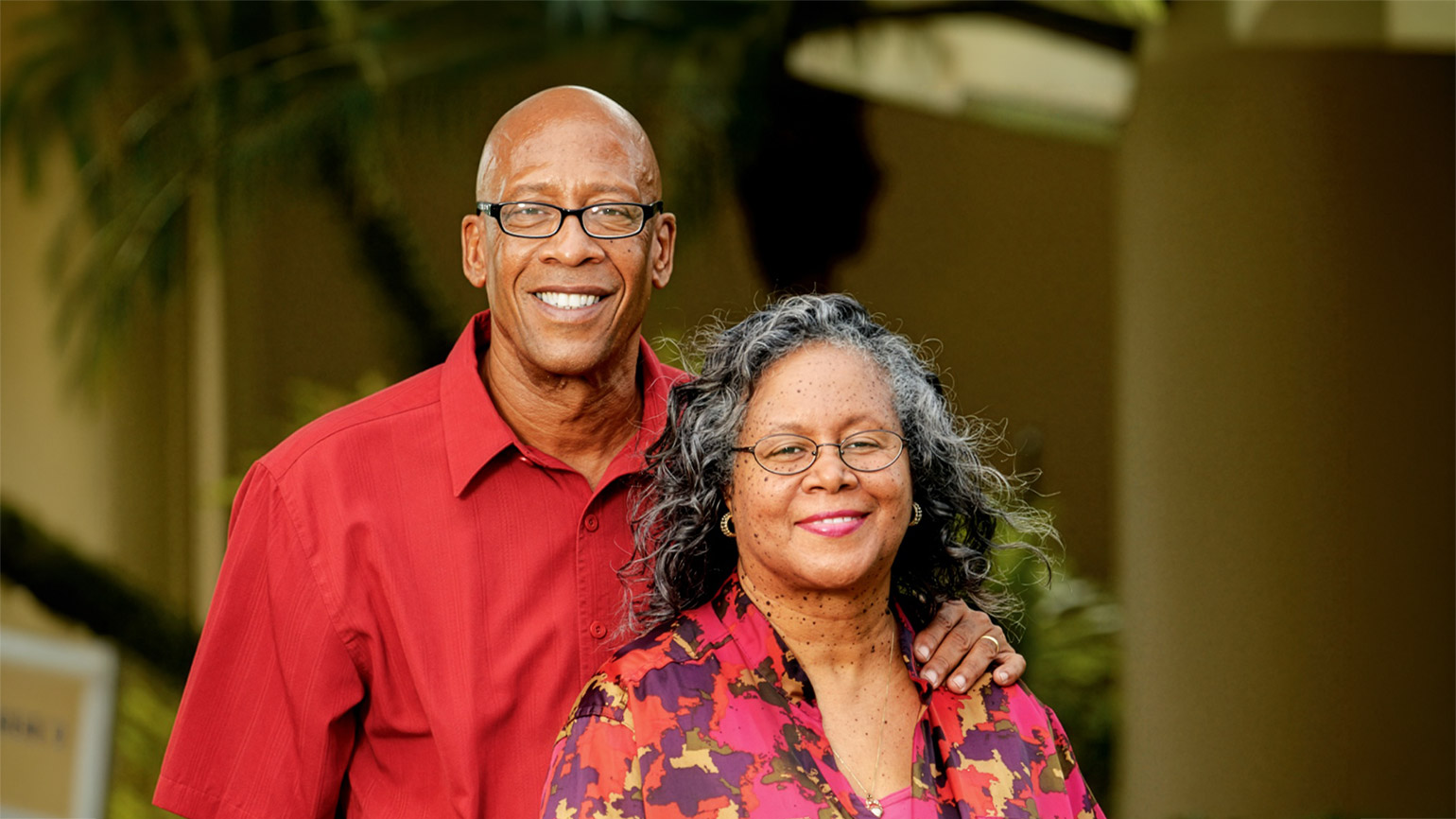 Renee Ruffin-Price and husband