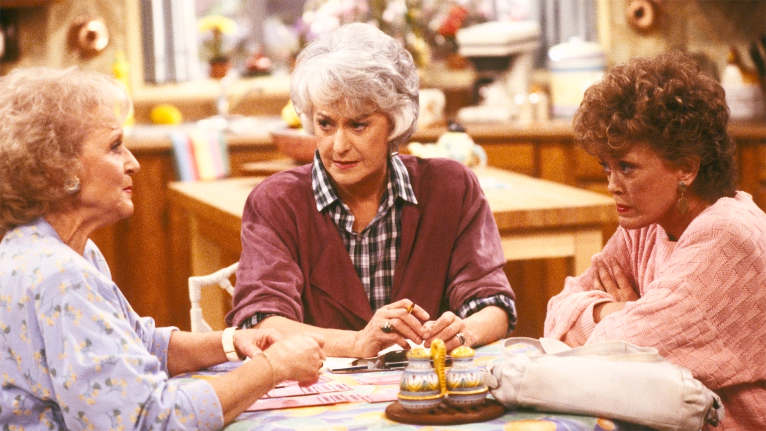 A scene from The Golden Girls; NBC Universal
