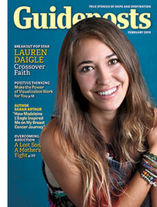 Lauren Daigle on the cover of Guideposts