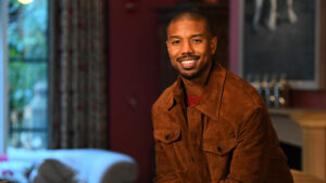 Actor Michael B. Jordan; photo by Robert Deutsch