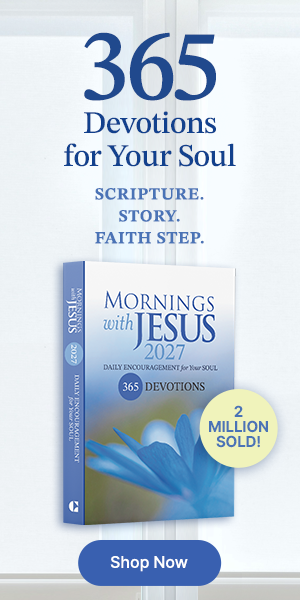 Mornings with Jesus 2027 right rail ad