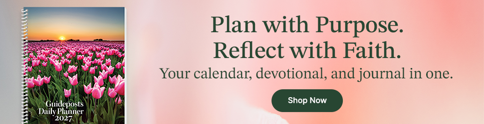 Guideposts Daily Planner 2027 billboard ad