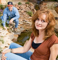 Julie Garmon's husband's koi pond restored her faith and spirit