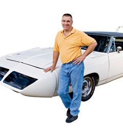 Positive thinking helped this dad restore Superbird car