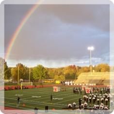 Inspiring story of Northview Marching Knights seeing rainbows after death