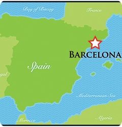 Map of Barcelona