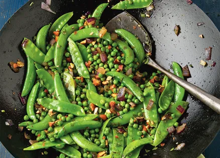 Side dish: Three-Pea Toss