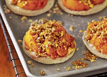Breakfast recipes: Peachy English Muffins