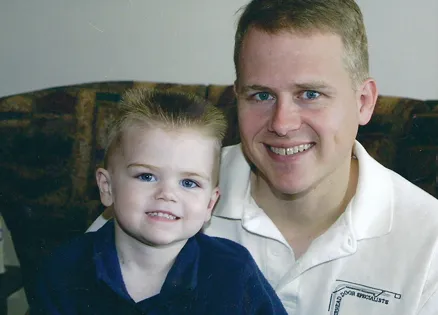 Colton and Todd Burpo