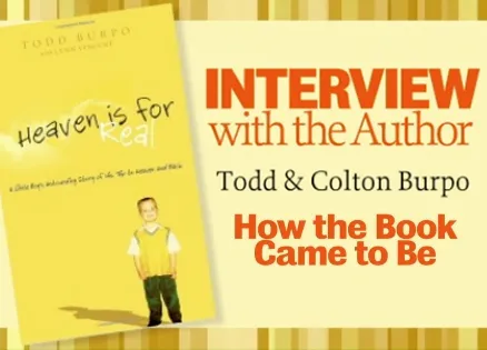 Todd Burpo talks about his son's afterlife experience and the book they wrote.