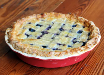 Blueberry pie