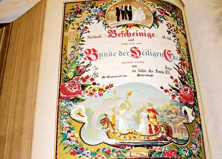 The German Bible that proved the answer to a family's prayer