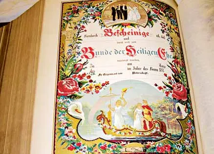 The German Bible that proved the answer to a family's prayer