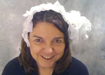 The author in her Glory Crown