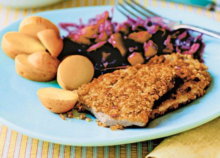 Here's a tasty heart-healthy take on Wiener schnitzel, in time for the holidays.