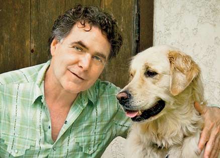 Guideposts editor-in-chief Edward Grinnan with his dog Millie