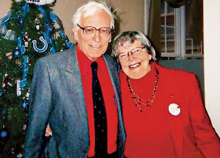 Patricia Walworth Wood and her husband, John