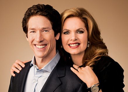 Pastor Joel Osteen and his wife, Victoria