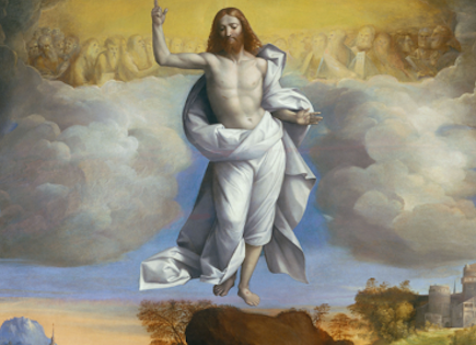 Ascension of Jesus by Garofalo, 1520