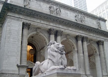 New York Public Library lions serve as an angelic reminder