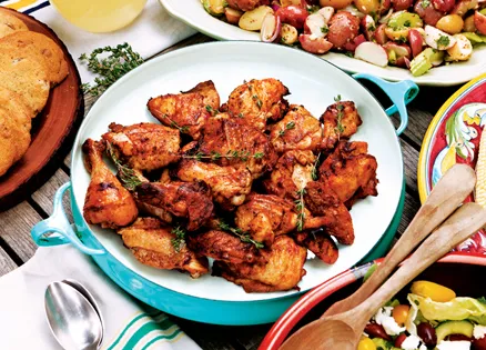 Savory Slow-Grilled Chicken