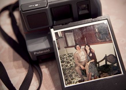 Polaroid camera and photo of Scott Logan found 23 years after his death.