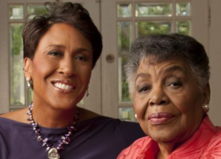 Robin Roberts and her mother