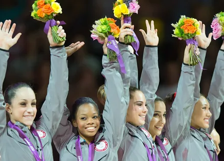 Jordyn Wieber, Gabrielle Douglas, McKayla Maroney, Alexandra Raisman, Kyla Ross