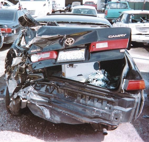 car that has been in an accident