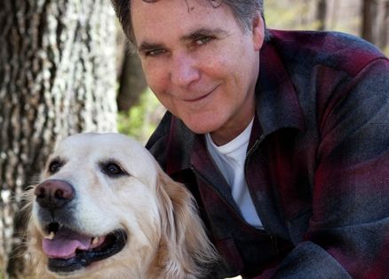 Guideposts Editor-in-Chief Edward Grinnan and his dog, Millie