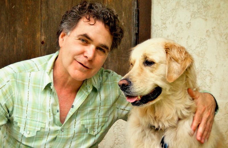 Edward Grinnan, Guideposts Editor-in-Chief,and his dog, Milie