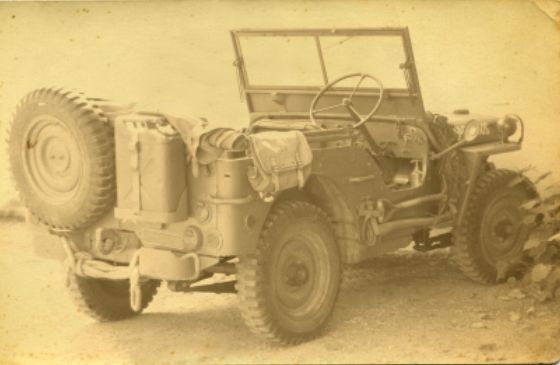 Photo of World War II jeep