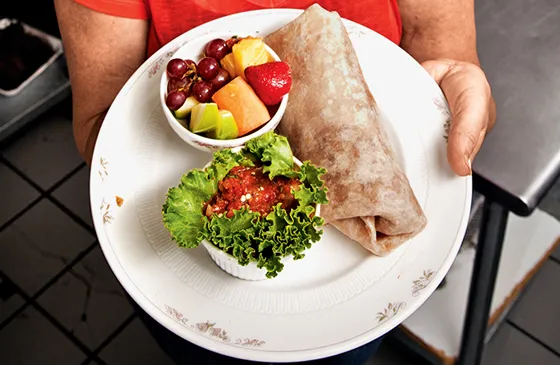 Sue Gray's Breakfast Burrito