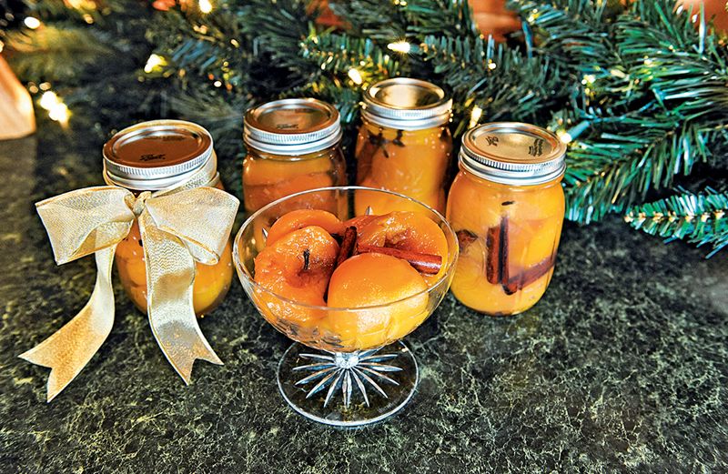 Dolly Parton's pickled peaches