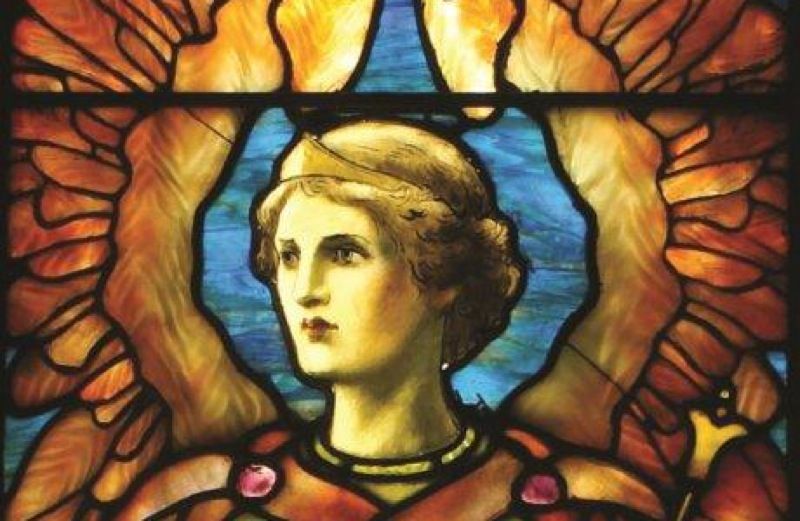 Pictures of Angels with Wings: Louis Comfort Tiffany, "In Company with Angels"