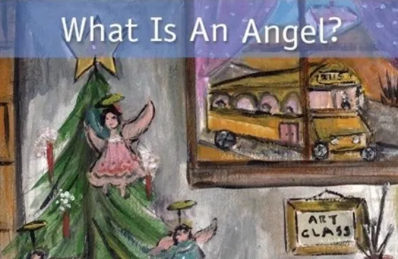 The cover of What Is an Angel? by Adrienne Falzon