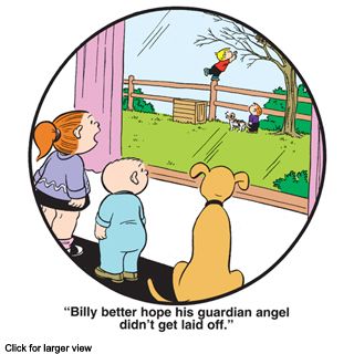 Family Circus cartoon