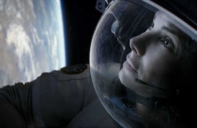 Sandra Bullock in Gravity. Photo credit: Gravitymovie.warnerbros.com