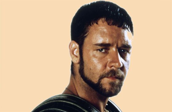 Russell Crowe in a publicity shot from Gladiator
