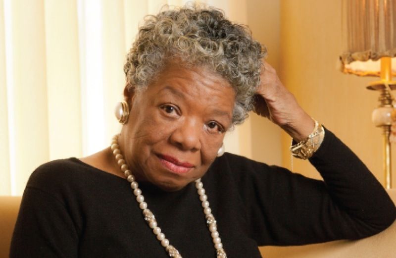 Dr. Maya Angelou. Photo credit: Wake Forest University