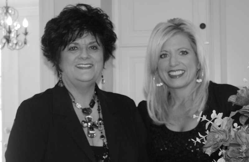 Inspirational Stories blogger Michelle Medlock Adams and her sister, Martie