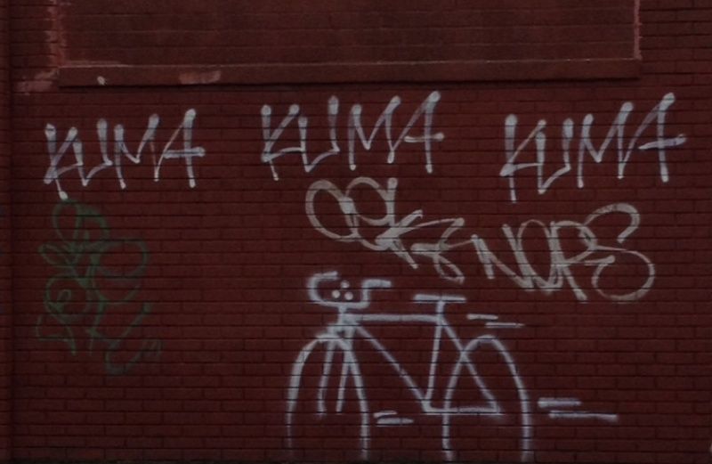 Mysterious Ways assistant editor Daniel Kessel's dream graffiti, KLIMA
