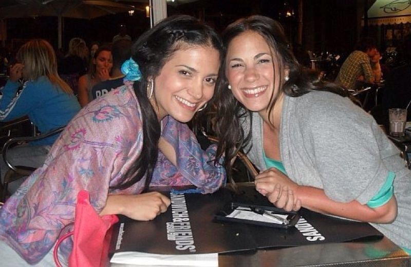Mysterious Ways blogger Diana Aydin's older twin sisters, smiling together