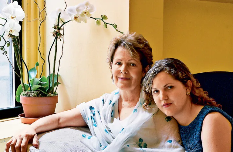 Lynn Redgrave with daughter Annabel