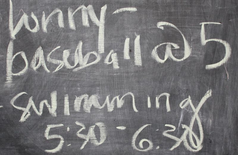 Stories of Faith blogger Shawnelle Eliasen's chalkboard messages to her husband
