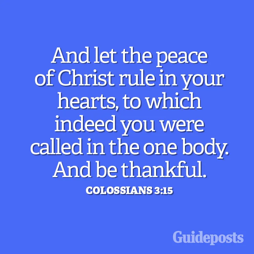 Colossians 3:15