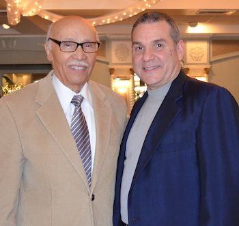 Pablo Diaz with his uncle, the Rev. Dr. Aldofo Carrion