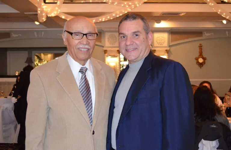 Pablo Diaz and his uncle, the Rev. Dr. Adolfo Carrion